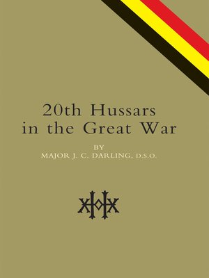 cover image of 20th Hussars in the Great War